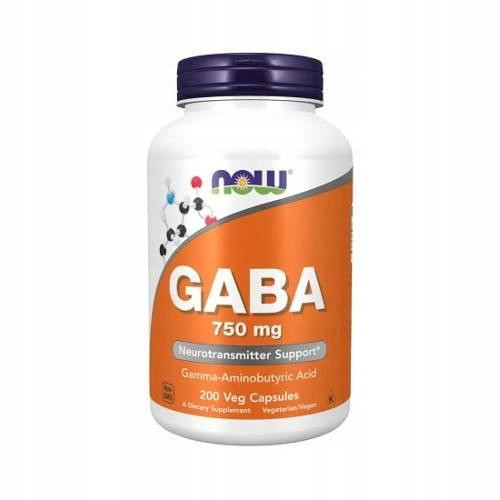 Now Foods GABA 750mg Kapsule 200 komada