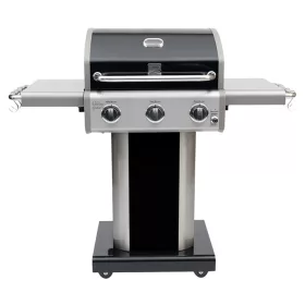 Grill plinski Kenmore Color s 3 plamenika, crni lak