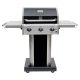 Grill plinski Kenmore Color s 3 plamenika, crni lak