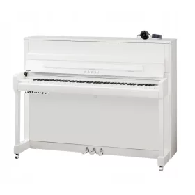   Kawai K 300 bijeli sjaj klavir s kromiranim detaljima i ATX4 sustavom