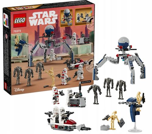  LEGO Ratovi zvijezda 75372 Borbeni paket klonova i borbenih droida