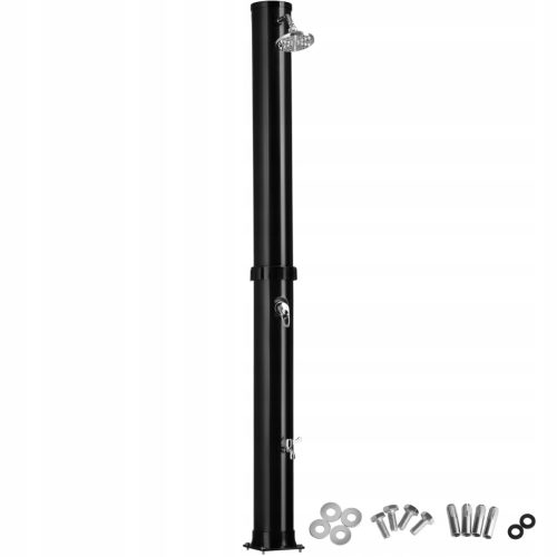  TecTake Orinoco solarni tuš 404471 crni 38 l
