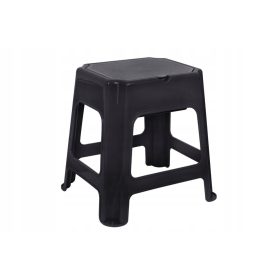  Bisk tabure crni 43 cm