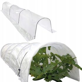   MINI PLASTENIK ZA VRT - TUNEL OD FOLIJE 1,8x6M ZA UZGOJ BILJAKA