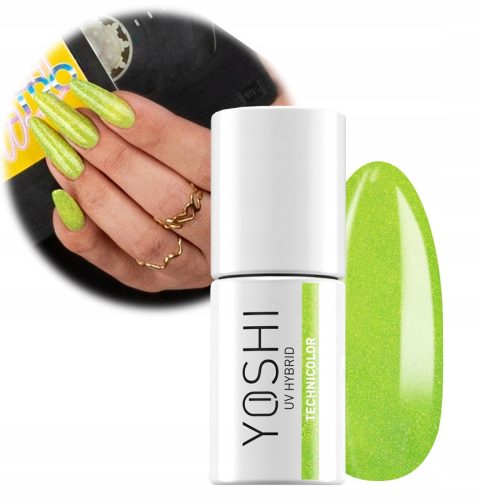 YOSHI PROFESIONALNI HIBRIDNI LAK SA REFLEKTIRAJUĆIM FLASH EFEKTOM 020 TECHNICOLOR 6 ml