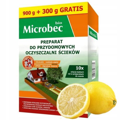 Bros Microbec WC Bio GEL 750ml SEPTIČKO POSTROJENJE ZA PROČIŠĆAVANJE OTPADNIH VODA
