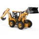 JCB Dvostruki bager na daljinsko upravljanje, utovarivač, buldožer