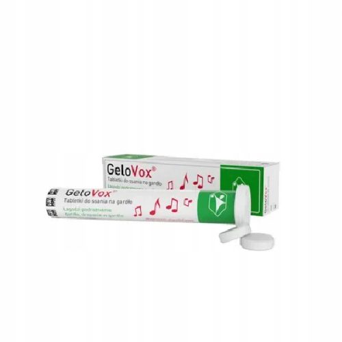 GeloVox pastile za grlo, trešnja, 10 tab