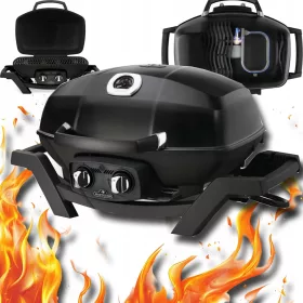   Prijenosni plinski roštilj Napoleon TravelQ PRO285 Black Steel 2 Plamenika
