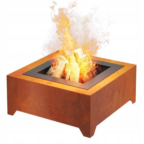  Premium Corten Square 700 Outfire Steel Garden Fire Pit