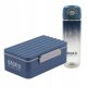 Backup boca za vodu 600 ml + Lunch Box pokretni pretinac Backup C58 tamnoplava Derform