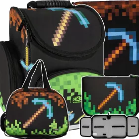   KOLSKI RUKSAK ZA DJEČAKA ZA PRVI RAZRED SA SETOM ZA IGRAČA TRUPALICE