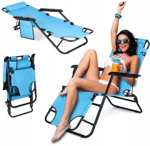 Outtec Sklopiva Vrtna Ležaljka za Plažu