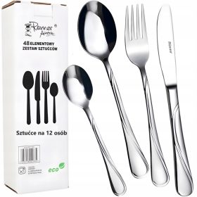    ROSSNER SET PRIBORA ZA JELO 48 EL SERVIS ZA VEČERU ZA 12 OSOBA