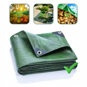   Vrhunska zaštitna cerada Home & Garden - zelena, 140 g/m², razne veličine