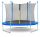Trampolina za vrt s mrežom Explay 252 cm 8FT
