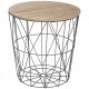 STOLIK KAWOWY Atmosphera 39,5 x 39,5 x 41 cm crni
