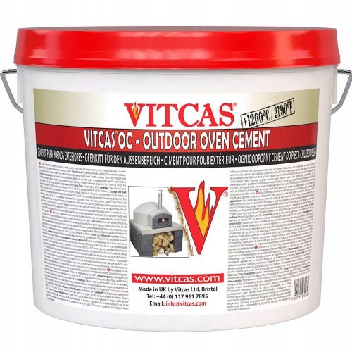  Žbuka za dimljenje za vrtni kamin roštilj Vitcas OC 10kg