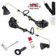 Benzinska motorna kosa NAC TP248-10SP 1KS 25cm3 GLAVA ZA GUMU 38cm + REMEN + GRATIS