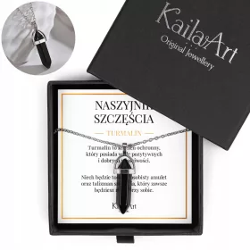 Crni Turmalin Privjesak za Naszyjnik od KailaArt