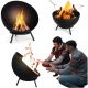  VRTNI KAMIN Metalni za kamin ispod kazana na terasi Garden EstiloHome