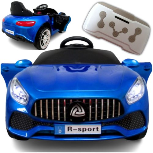  VELIKI AUTO NA AKUMULATOR DJEČJI AUTO PLAVI NA DALJINSKO UPRAVLJANJE