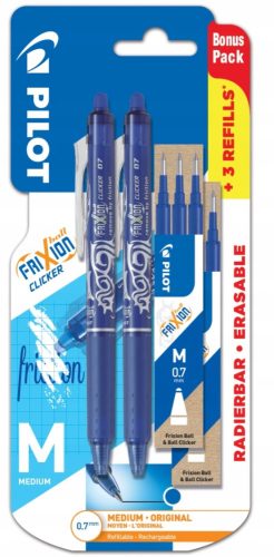 Plavi friXion set kemijskih olovaka