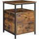  LOFT industrijski noćni ormarić s ladicama 60 cm