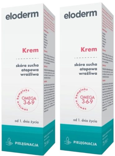 Krem Eloderm2 x 75 ml - Intenzivna hidratacija za suhu i osjetljivu kožu