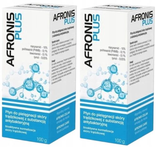 Afronis Plus2 - Tekući proizvod za njegu aknama pogođene kože, 100g