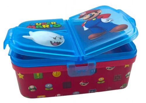 SUPER MARIO Organizator za ručak XL s 4 pretinca
