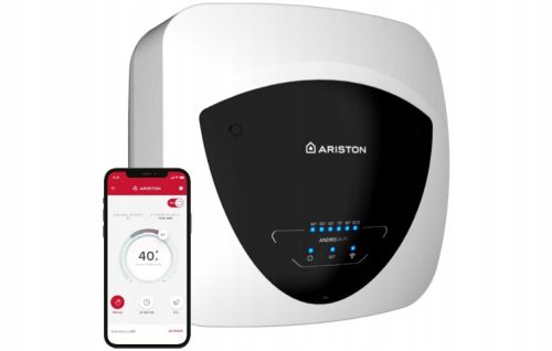  Ariston Andris Elite Wifi 15 električna grijalica iznad umivaonika