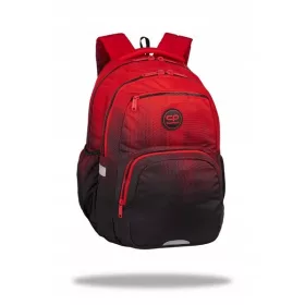CoolPack Crni Ruksak s Više Odjeljaka, Nijanse Crvene, 26 l