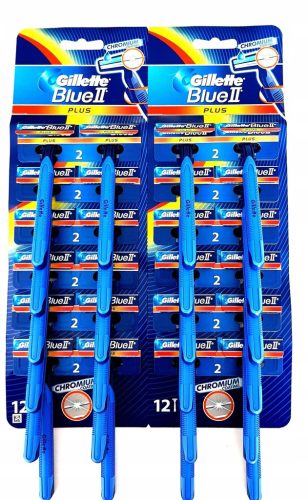 GILLETTE PLAVA 2 PLUS BRIJAČ ZA BRIJANJE 24 kom