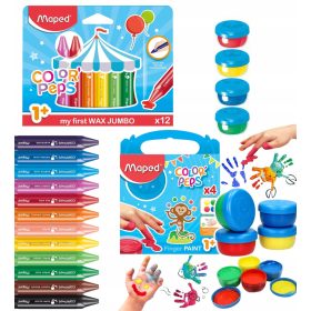 Maped Prve Kredice i Boje za Prste za Djecu 1+