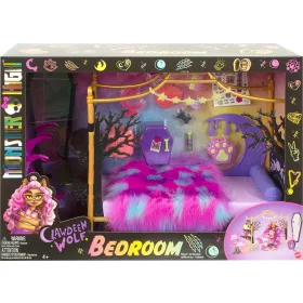  Mattel Monster High Clawdeen Wolf Spavaća soba HHK64 set