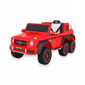    Mercedes G63 AMG Automobil na baterije Crveni 4x4 6 kotača Cool Full SUV