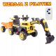  TRAKTOR, BATERIJA + PRIKOLICA + DALJINSKI / HRB106