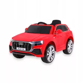   Audi Q8 Električni Automobil za Djecu na Baterije Crveni + Daljinski + EVA + Besplatan Start
