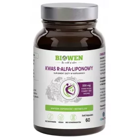   Biowen Kwas R-Alfa-Liponowy - 60 kapsula za bolji imunitet i zdravlje