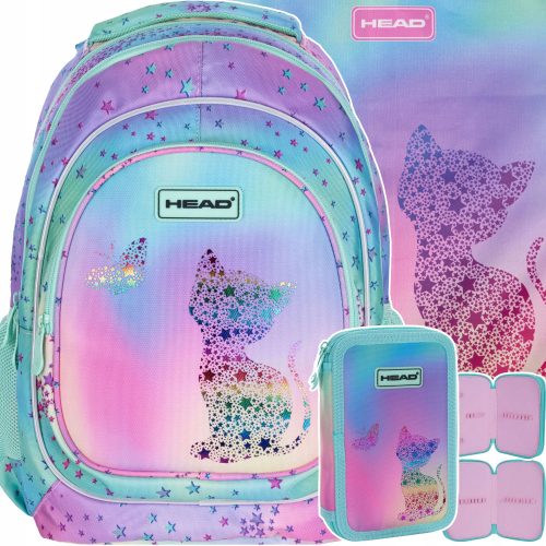 Head Multicolor 20l školski ruksak s više odjeljaka + 2 dodatna proizvoda