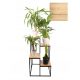 Loft cvjetni stalak od metala 65 cm