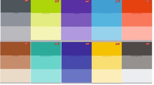 Komplet bilježnica s listom Unipap A5 60k Color Stripes