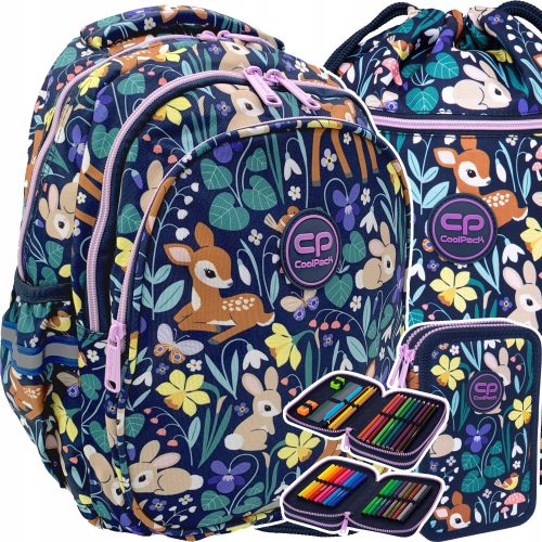 Ruksak za školu CoolPack Multicolor 21 l + 2 dodatna proizvoda