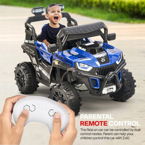  BUGGY autić na akumulator za djecu, KOŽA + 2 x BATERIJA + DALJINSKI