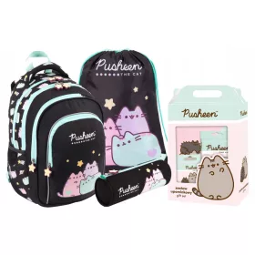   Ruksak za školu s više odjeljaka Pusheen St. Majewski Multicolor 22 l