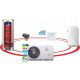TOPLINSKA PUMPA 6KW MONOBLOK 1F GALMET SG-000044 6GT + IZMJENJIVAČ 200l + PUFER