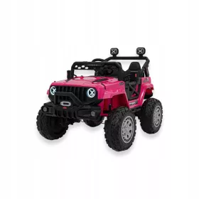    Jeep OFF ROAD Speed 4x4 Pink Auto za djecu Amortizeri 2xbaterija