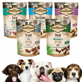   Carnilove Prženje za pse s krapom i majčinom dušicom 200 g