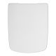  WC daska Geberit Selnova Square, bijeli duroplast
